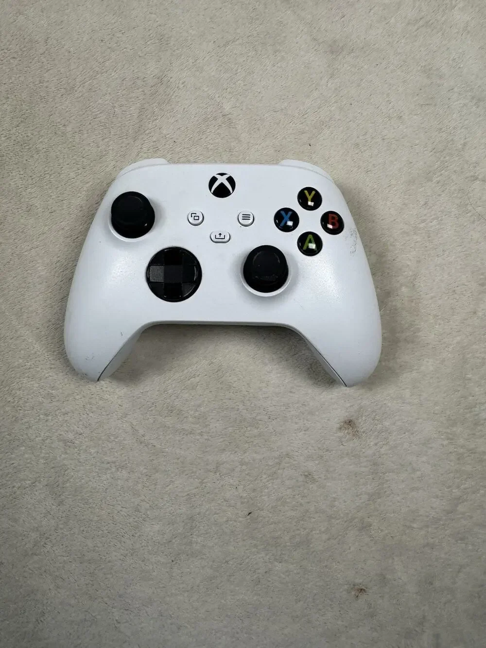 Microsoft Xbox Series X S Wireless Controller White Model 1914 Untested No Cover